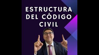 ESTRUCTURA DEL CÓDIGO CIVIL [upl. by Ahseyd638]