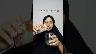 Minum susu kotak jajanananak [upl. by Zakarias]