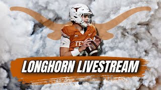 Longhorn Livestream  Latest Practice Notes  Texas Football News  Recruiting Updates [upl. by Maegan461]