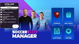 SM 25 mod apk v121 unlimited money  premium  facility  stadium [upl. by Ramses255]