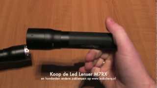 Led Lenser M7RX led zaklamp review  ledscherpnl NLBE [upl. by Alford]