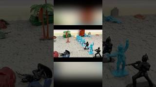 Army Men Battlefield Blues Clash Of Cerulean Conquest stopmotion armymen short shortsvideo [upl. by Alver]