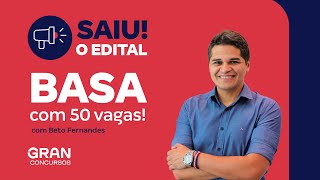 Concurso BASA  Saiu o Edital com 50 vagas  400 CR [upl. by Alram]