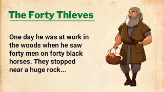 Learn English Through Story Level 2 💥 English Story  The Forty Thieves [upl. by Mercie]