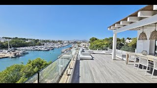 Cala DOr Marina luxury penthouse apartment [upl. by Nosrej]