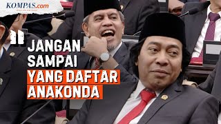 Komeng Buat Rapat Pleno DPD Penuh Tawa Jangan Sampai yang Daftar Anakonda [upl. by Lananna]