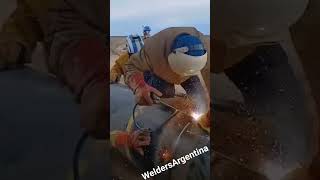 WeldersArgentina  Pipeline Welding [upl. by Ahsitram]