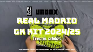 Unboxing Real Madrid Goalkeeper Jerseys  adidas trefoil logo [upl. by Xineohp]