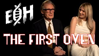 The First Omen 2024 Interview with Bill Nighy and Nell Tiger Free  EOH TV [upl. by Tiffany]