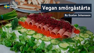 Recipe Vegan smörgåstårta [upl. by Suirada]