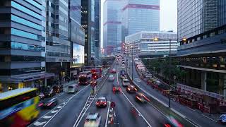 vecteezy timelapse hong kong city 3362813 [upl. by Alano924]