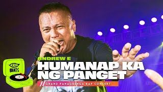 Andrew E  Humanap Ka ng Panget  Live at Grand Panagbenga Rap Concert at Baguio  w Lyrics [upl. by Fasta439]