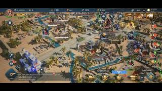 RAW FOOTAGE AoE Mobile SERVER 062 H2B City of Hermit Siege [upl. by Tyrus]