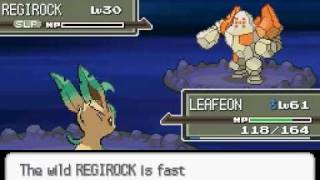 PM Pokémon Platinum  VS Regirock [upl. by Riamo]