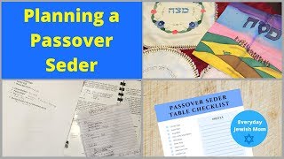 Planning a Passover Seder [upl. by Nnek]