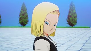 Krillin Puts The Rizz on Android 18 [upl. by Schroth]