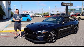 Is the 2019 Ford Mustang GT California Special the BEST convertible [upl. by Aurelea461]