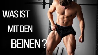 Beintraining nach Muskelfaserriss TrainingsVlog [upl. by Nelrah]