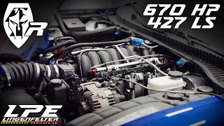 670 Horsepower NA Lingenfelter Eliminator SpecR 427 LS Engine  C5 Z06 Corvette [upl. by Lobel455]