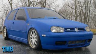 MK4 Volkswagen Golf GTI Review The Obnoxious Turbo Fluttering Eurofighter [upl. by Kuehnel961]