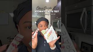 Electrolytes Taste Test electrolyte hydrationtips waterintake 100poundsdown weightloss [upl. by Alin]