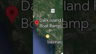 Dark Island Public Boat Ramp near Keaton Beach Florida [upl. by Alicsirp]