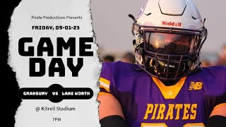 Granbury High School vs Lake Worth High School Mens varsity football [upl. by Lezlie]