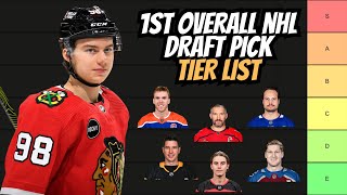 My NHL 1ST OVERALL DRAFT PICK Tier List [upl. by Nnyleimaj234]