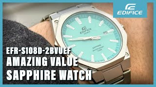 Unboxing The Casio Edifice EFRS108D2BVUEF [upl. by Drona]