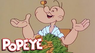 Classic Popeye Episode 4 Popeye and the Phantom AND MORE [upl. by Myk]