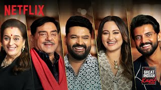 No One Will Stay KHAMOSH Shatrughan amp Sonakshi Sinha on The Great Indian Kapil Show  Netflix [upl. by Eilsel]