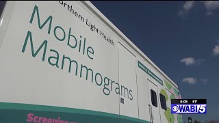 Mobile mammography unit making mammograms more accessible for Maine women [upl. by Conlin]