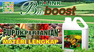 Materi Lengkap Pupuk Hayati BIOBOOST Organik [upl. by Coulson617]