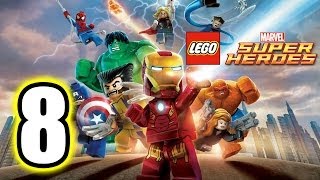 LEGO Marvel Super Heroes Walkthrough PART 8 PS3 Lets Play Gameplay TRUEHD QUALITY [upl. by Johnna]