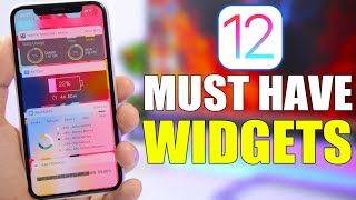 MUST HAVE iOS 12 Widgets [upl. by Ltihcox540]