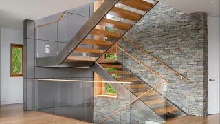 Top 50 Stunning Floating Stair Designs for Modern Homes [upl. by Lamprey875]