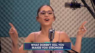 Ariana sings ‘Stronger What Doesnt Kill You’ on That’s My Jam [upl. by Jaret979]