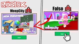 ROBLOX ★ESTE JUEGO LE COPIÓ A MEEPCITY★ [upl. by Neelasor]