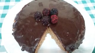 RECETA PASTEL DE CHOCOLATE ENVINADOPASTEL DE CACAO [upl. by Flss]