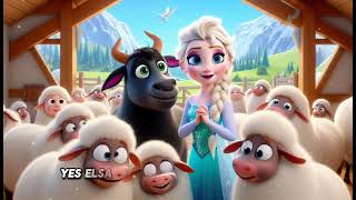 Elsa’s Animal Safari Counting Song  Frozen 2 Baa Baa Black Sheep Adventurequot [upl. by Yevi]