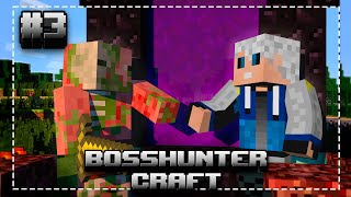 PORTAL DEL NETHER  BossHunterCraft Minecraft Vanilla  Cap 3 [upl. by Notlil730]