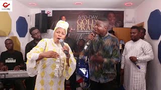 TOPE ALABI 50  DAY 49B OF THE 50 DAYS OF GOLDEN PRAISE ft BIDEMI OLAOBA [upl. by Yllime]