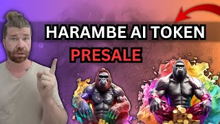 Harambe AI Token 1st Decentralized Hedge fund 100X Crypto Moonshot [upl. by Wilhelmina]