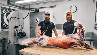 How to Cut a Deer A 2024 StepbyStep Experts Guide by The Bearded Butchers [upl. by Barncard128]