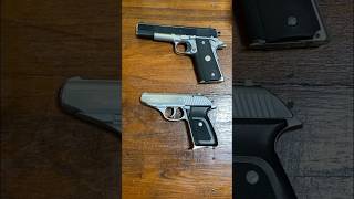 SIG Sauer P230 SL amp Colt MK IV Series 80 Combat Elite [upl. by Naryk]