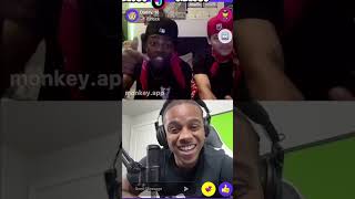 DRILL RAPPER MET FAKE BLOODS ON MONKEY 😂😂 CBluLIVE BIGLOOG [upl. by Emanuela]