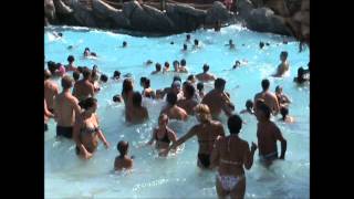 Aqualandia wave pool Lido Di Jesolo Italy 2011 [upl. by Ssitnerp586]