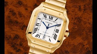 Gordon Gekko Has a New Watch The New Cartier Santos de Cartier Collection [upl. by Clementius348]