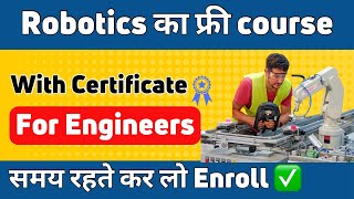 How to become Robotics engineer Secret roadmap🤫 Best online free courses for engineers [upl. by Eimma]