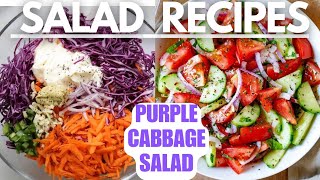 SKINCARE SALAD RECIPE PURPLE CABBAGE Benefits on skin amp GUT healt salad skincaretips saladrecipe [upl. by Furr]